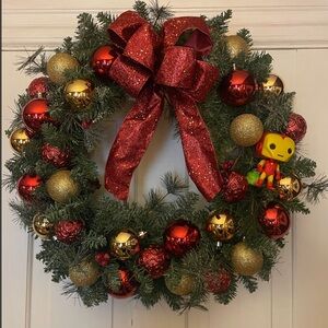 Iron Man Christmas Wreath